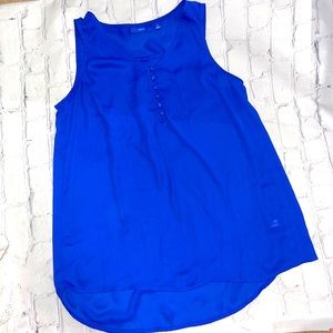 Royal blue dressy tank